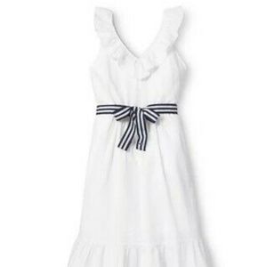 vineyard vines white summer dress